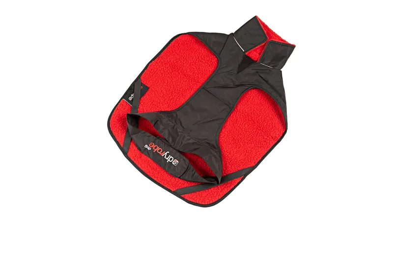 Dryrobe Dog Coat Black/Red-6